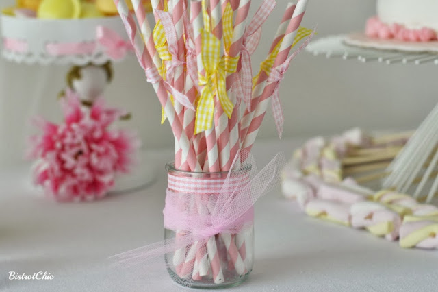 Princess Party paper straws by BistrotChic