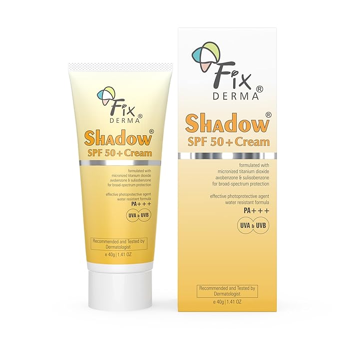 Fixderma Shadow Sunscreen SPF 50+ Cream Sunscreen for Dry Skin