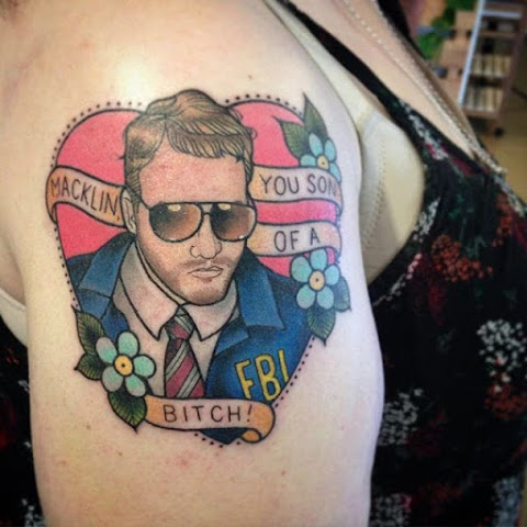 Kat Weir's Lovable Neo Traditional Pop Culture Tattoos