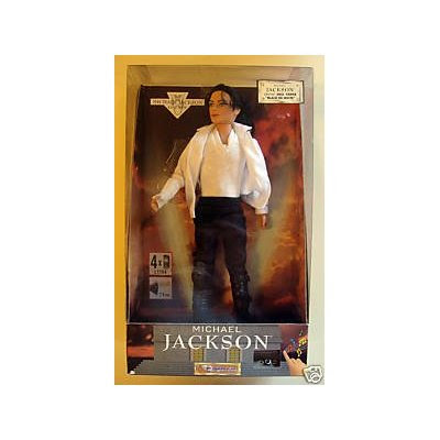 Michael Jackson Doll Singing Black or White King of Pop. EUROPEAN RELEASE RARE 