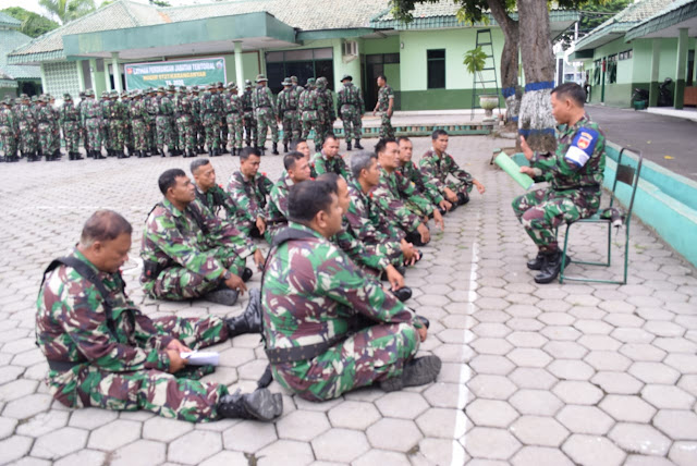 KodimKaranganyar - Tingkatkan Kesiapan Prajurit Kowil Kodim 0727/Karanganyar Gelar Latorjab Teritorial Dan Intelijen