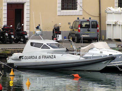 V 609 Falco, fast motor boat, Guardia di Finanza, Livorno