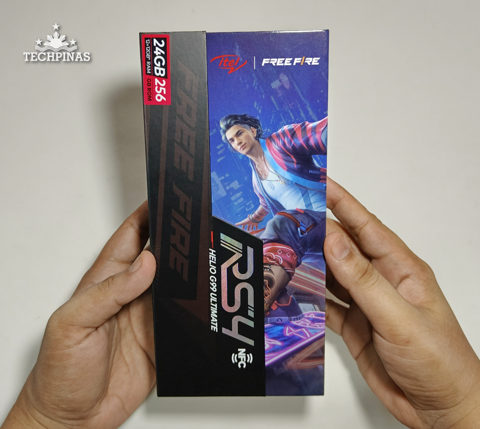 itel RS4 Smartphone Box, itel RS4 Philippines