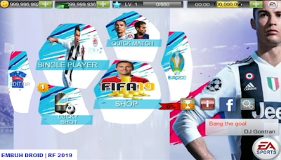  the admin will share a ball game that I have never shared on this blog Download Real Football 2019 Mod