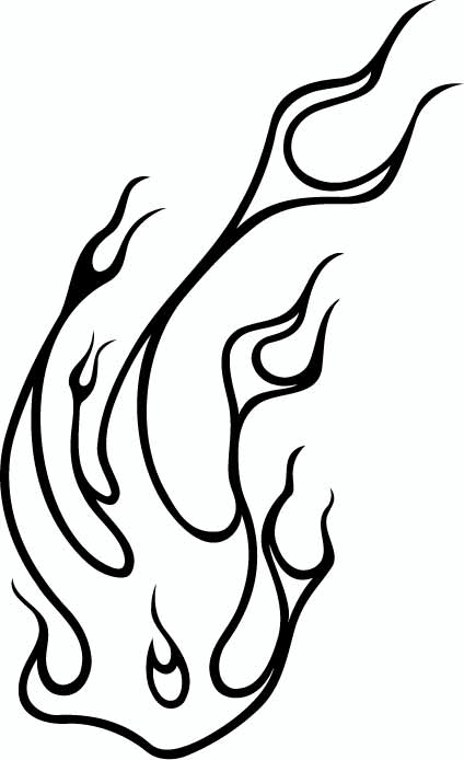 tribal flames tattoo designs drawings