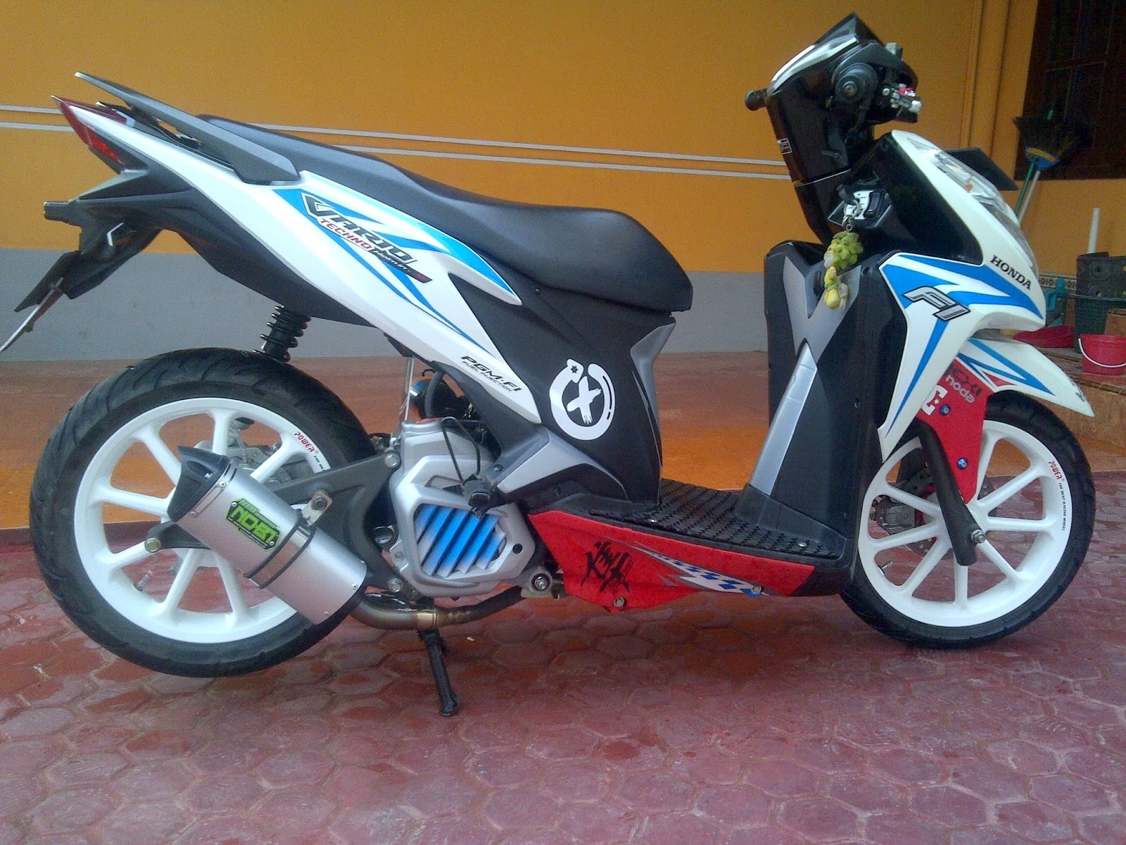 Modifikasi Motor Vario Paling Keren Lampak Modifikasi