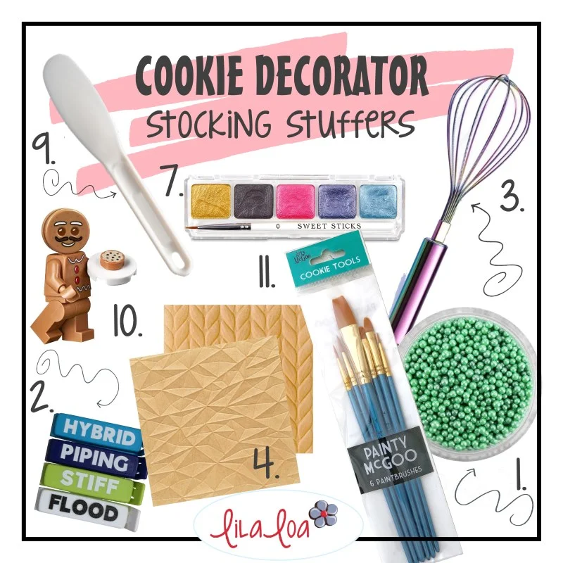 Christmas gift guide for cookie decorators