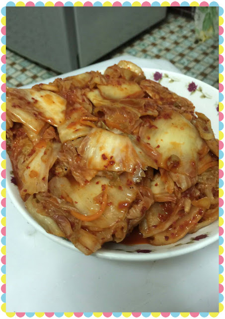 美味可口的韓式泡菜