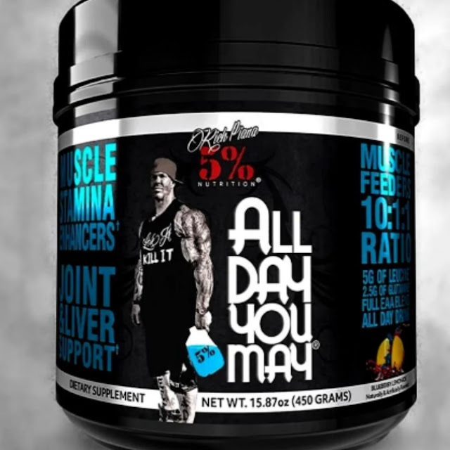 5% Nutrition All Day You May Blueberry Lemonade