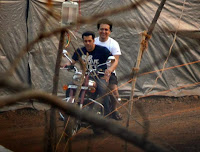 Salman Khan snapped enjoying a bike ride with Sajid Nadiadwala