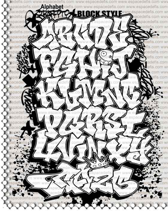 Graffiti Alphabet : Letters A-Z (2010 BlackBooks 