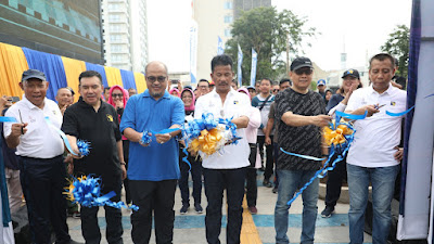 Kepala BP Batam Resmikan Lajur Pejalan Kaki dan Sepeda | Pelitakota.com