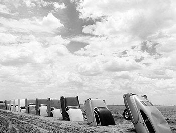 Famous Buried Art Cars Cadillac Ranch