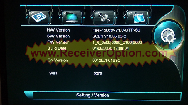 1506TV 512 4M NEW SOFTWARE WITH ECAST & APPLE IPTV OPTION