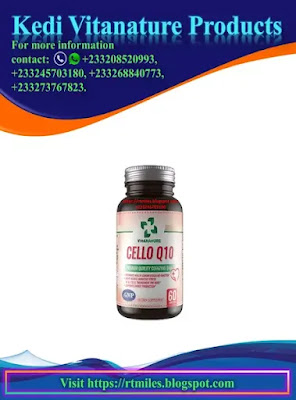 Kedi Cello CoQ10 Tablet, also known as CoQ10, is a compound that helps generate energy in your cells.