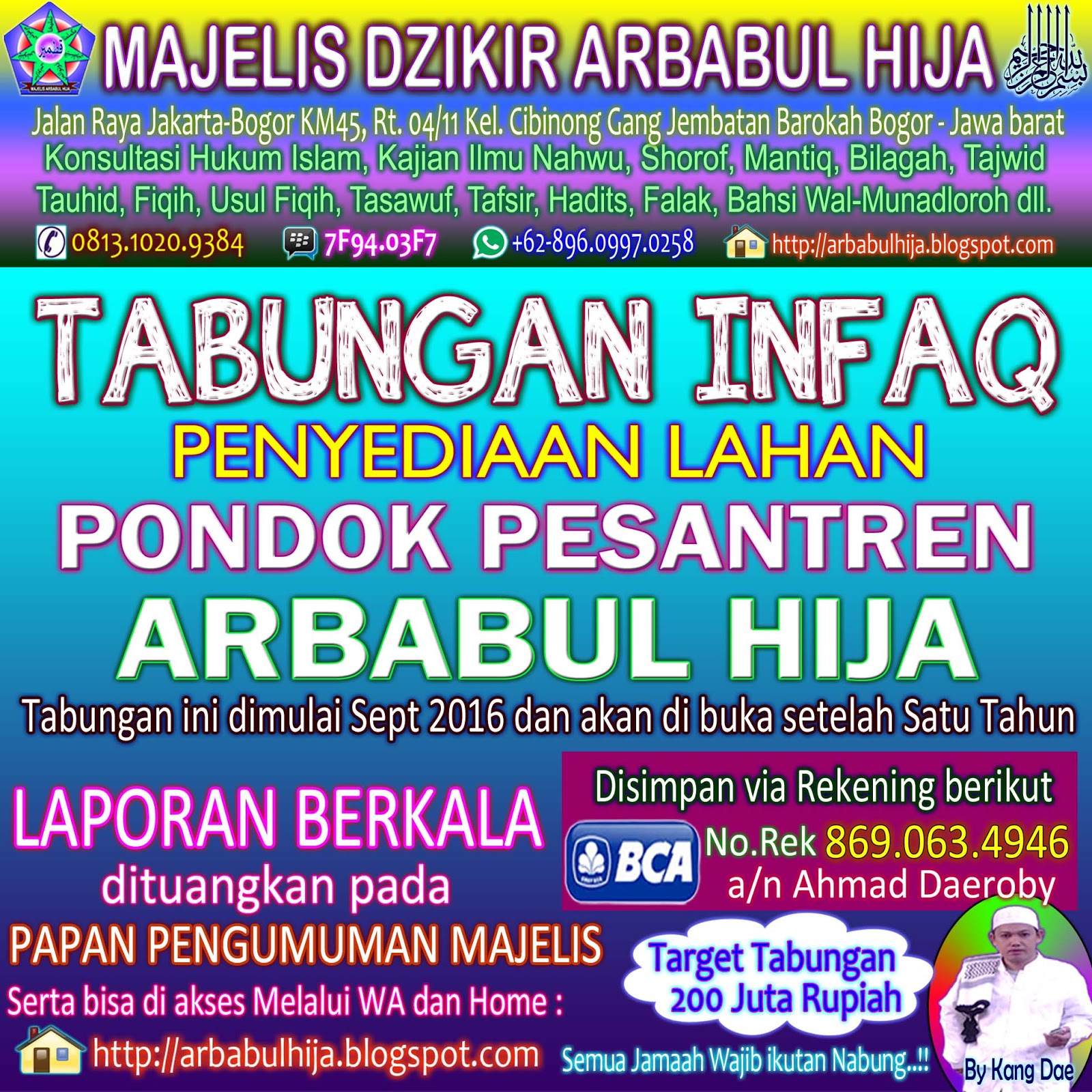 MAJELIS DZIKIR ARBABUL HIJA 2016