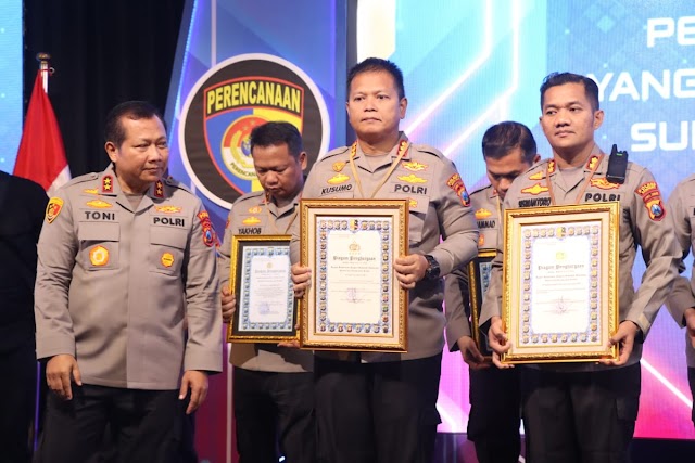 Polresta Sidoarjo Raih Penghargaan Pelayanan Prima di Musrenbang Polda Jatim 2023