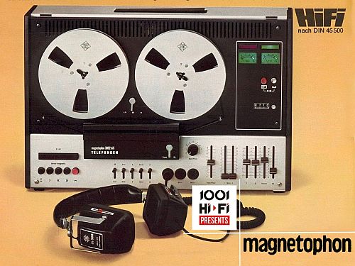 TELEFUNKEN magnetophon 3002 L hifi (1973)