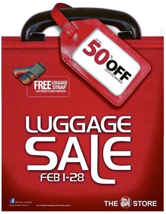 SM Luggage Sale