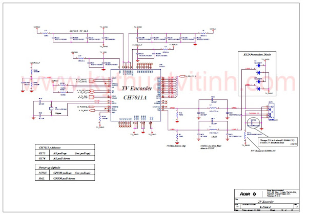 Acer Cnote-2 R31 Schematic