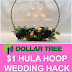 DIY Wedding Hoop