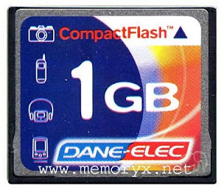 Flash Memory - 1GB 80X Speed CompactFlash Card