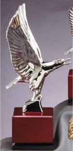  Nickel Plated Executive Eagle Award