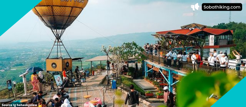 Foto Heha Sky View merupakan sebuah tempat wisata berbasis selfie spot, resto and garden yang ada di Jogja.