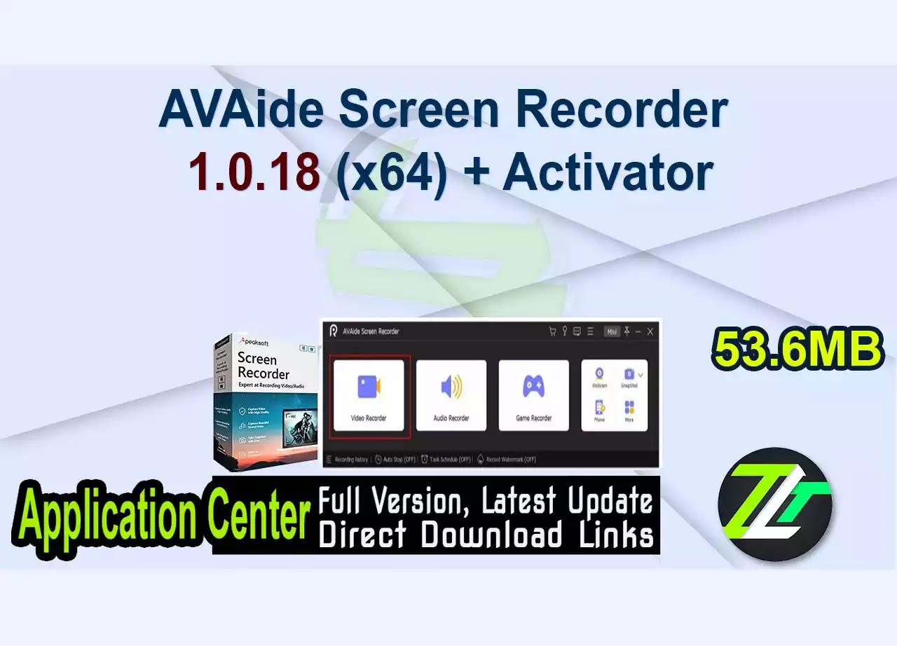 AVAide Screen Recorder 1.0.18 (x64) + Activator