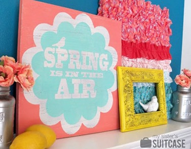 Super-Saturday-Craft-Idea-Spring-Antiqued-Plaque