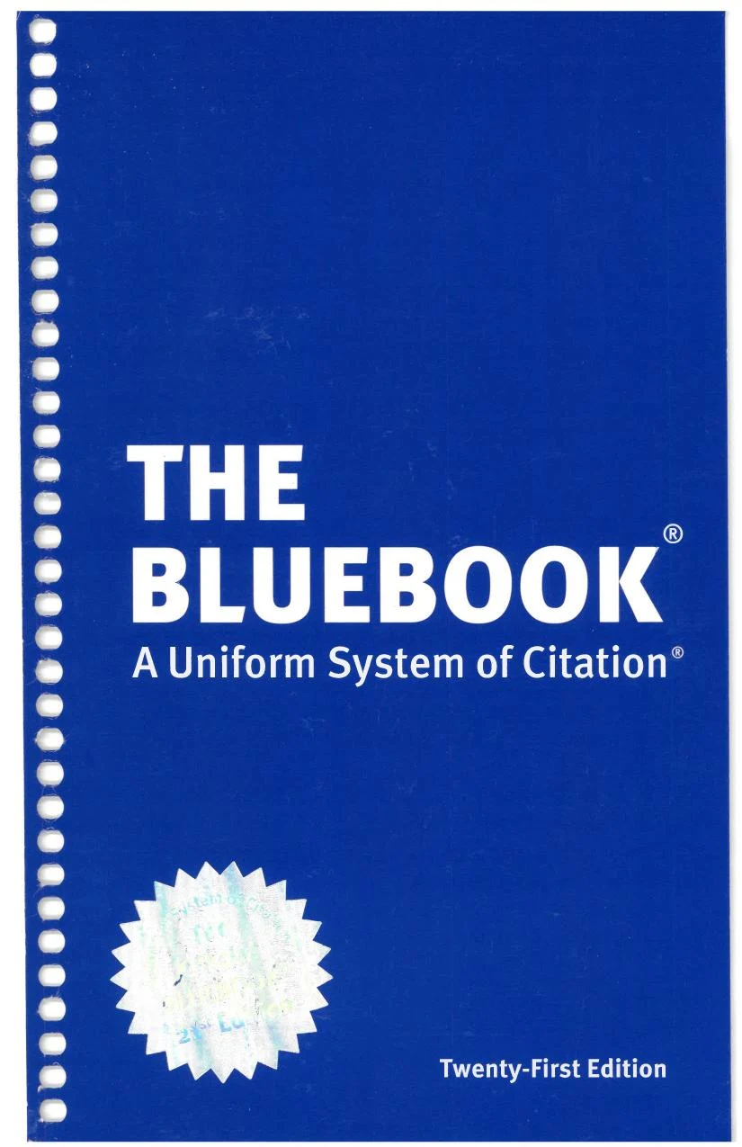 Download  The Bluebook: A Uniform System of Citation 21st Edition PDF