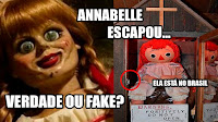 Brasileiro diz ter visto a Boneca Annabelle que fugiu do museu,  no Brasil! - assistir filme de terro
