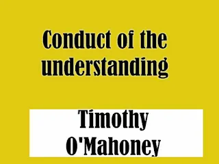 Conduct of the understanding