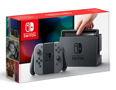 NINTENDO Switch Consola & videojuegos  Marzo 2017 CAJA CONSOLA