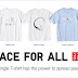 Five New Designs Revealed for PEACE FOR ALL Charity T-Shirt Project