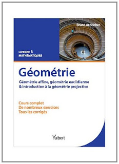 Géométrie, Licence 3 Mathématiques : Géométrie affine, géométrie euclidienne & introduction à la géométrie projective