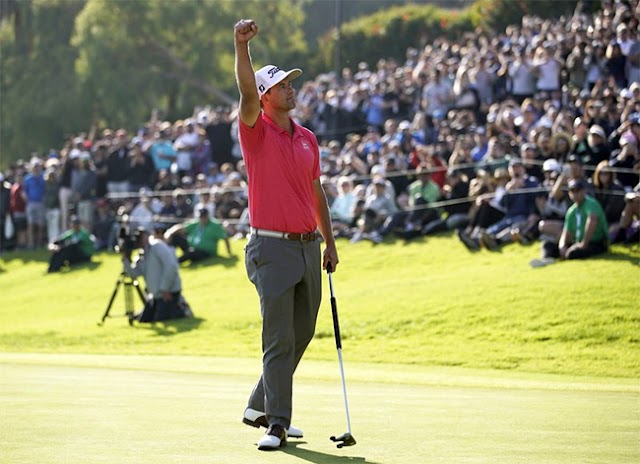 General Adam Scott Adam Scott wins at Riviera, and this time it counts