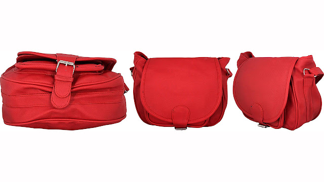 Esskay Hand-held Bag  (Red)