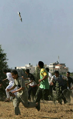 Before Few Seconds of rocket falling