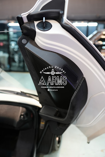ARMS 亞墨斯 車體覆膜&藝術規劃 ARMS Premium WRAPS & Designs Hsinchu