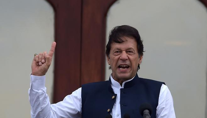 I say in front of everyone, put Article 6 on me, Imran Khan