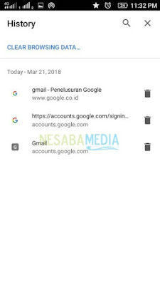 Cara Menghapus Riwayat Pencarian di HP Android atau Komputer/PC