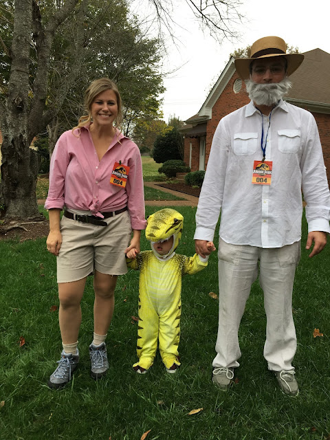 Dinosaur family costume