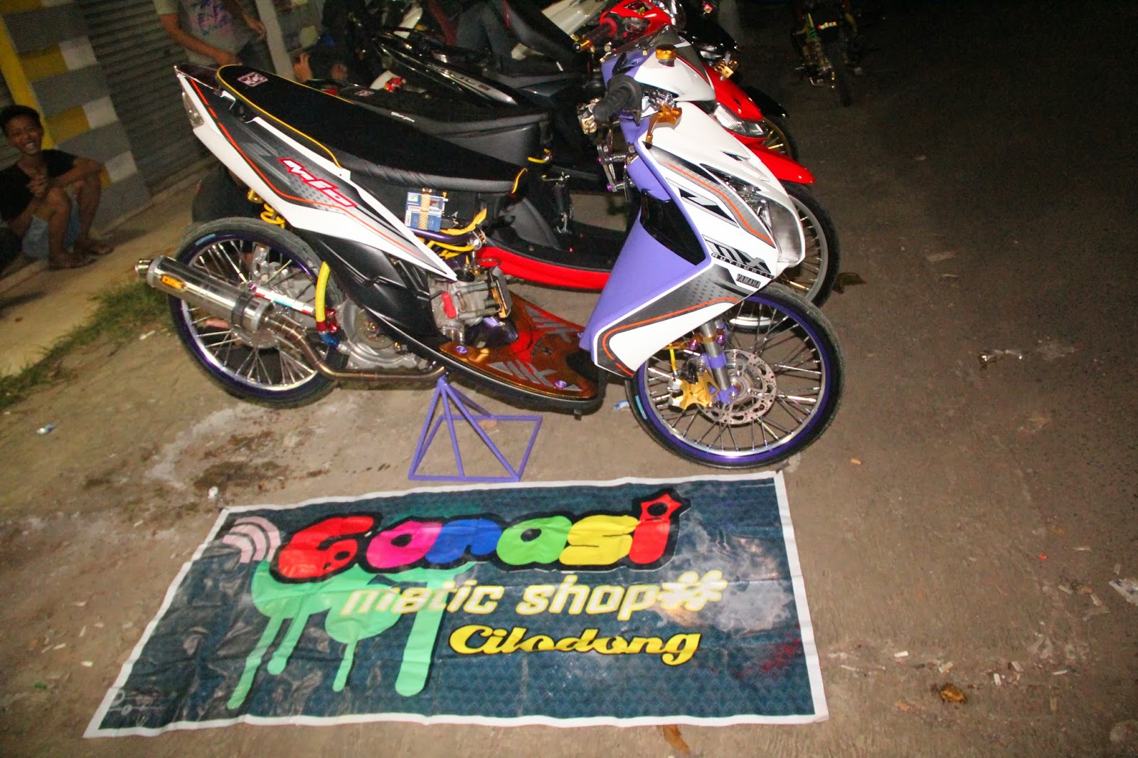 Modifikasi Mio Smile Street Racing Terkeren Dan Terbaru Modifikasi