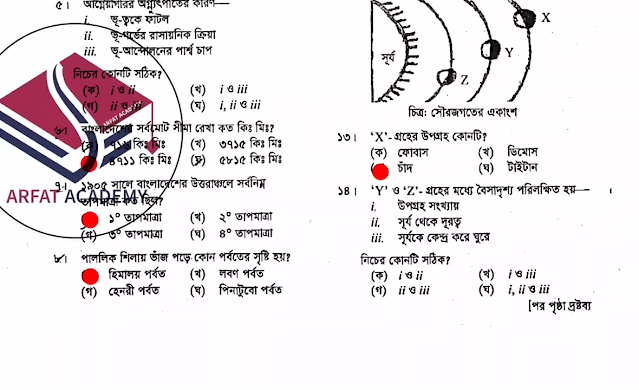 Tag: এসএসসি চট্টগ্রাম বোর্ড ভূগোল ও পরিবেশ বহুনির্বাচনী প্রশ্নের উত্তরমালা সমাধান ২০২২,SSC Geography and Environment Chittagong Board MCQ Question & Answer 2022,