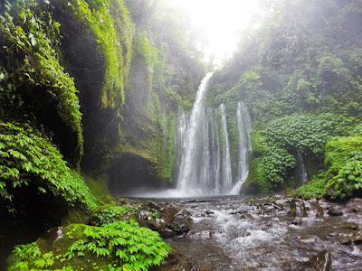 Image result for air terjun sendang gile