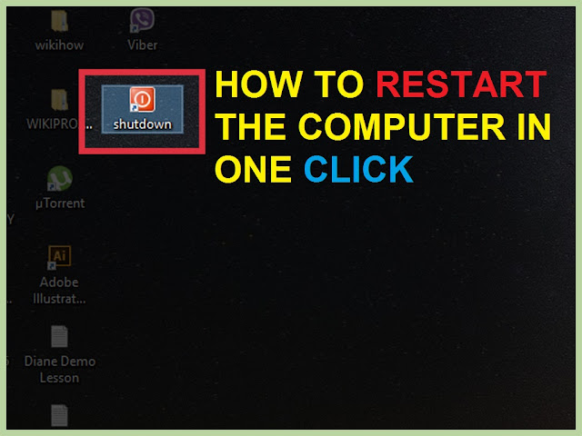 HOW TO RESTART THE COMPUTER IN ONE CLICK FREE TIPS Cover Photo