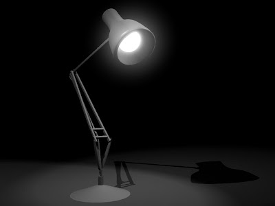 pixar lamp. I mean, clearly the Pixar lamp