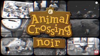 Animal Crossing Noir Art