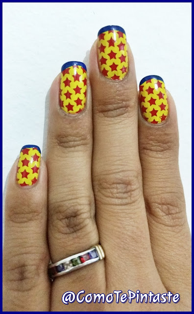 wonder woman nails